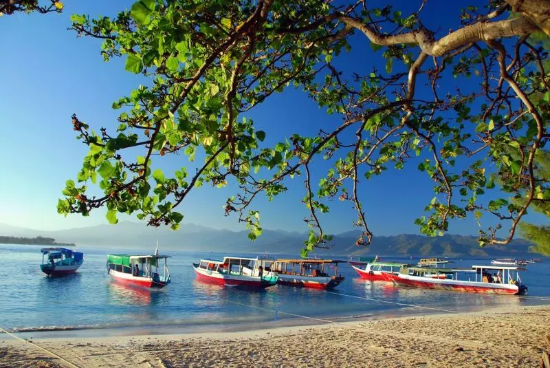 Pockets of Gili Trawangan are blissfully tranquil © Warsono Iman Santoso / Lonely Planet