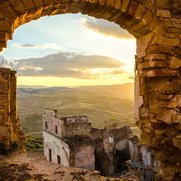 Craco in the Basilicata region of southern Italy. Federica Gentile/Getty Images