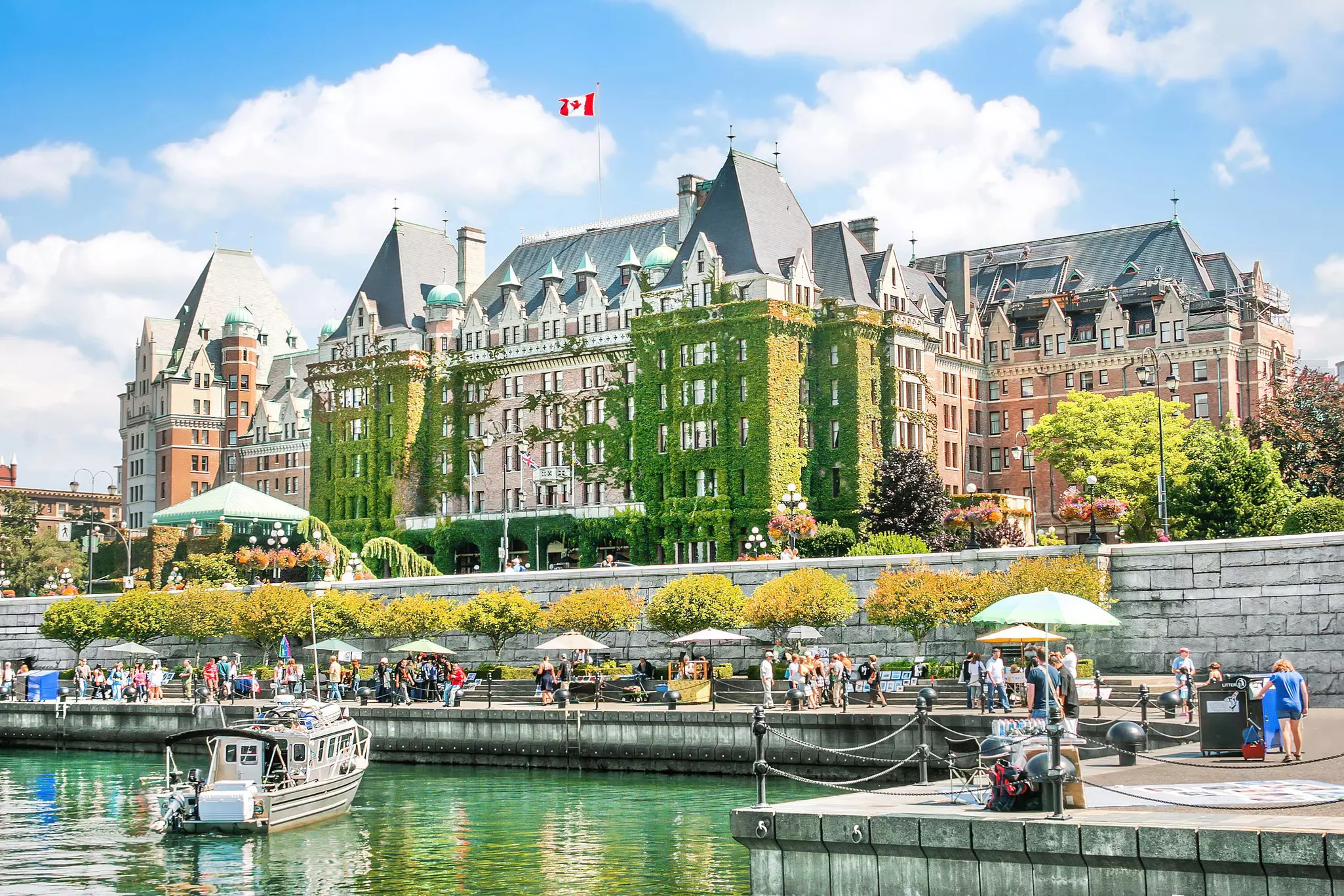 Victoria in Canada is a laid-back waterfront destination, a few hours by ferry from Seattle © bluejayphoto / Getty Images