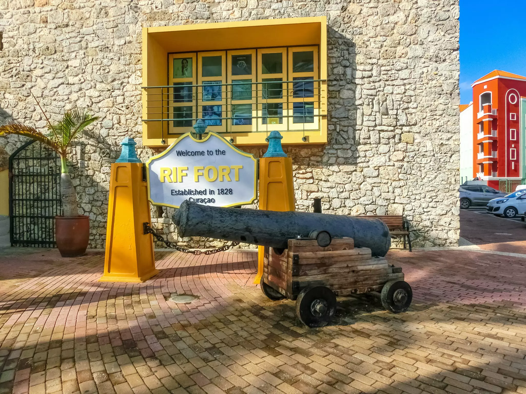 Rif Fort at Willemstad, Curaçao.