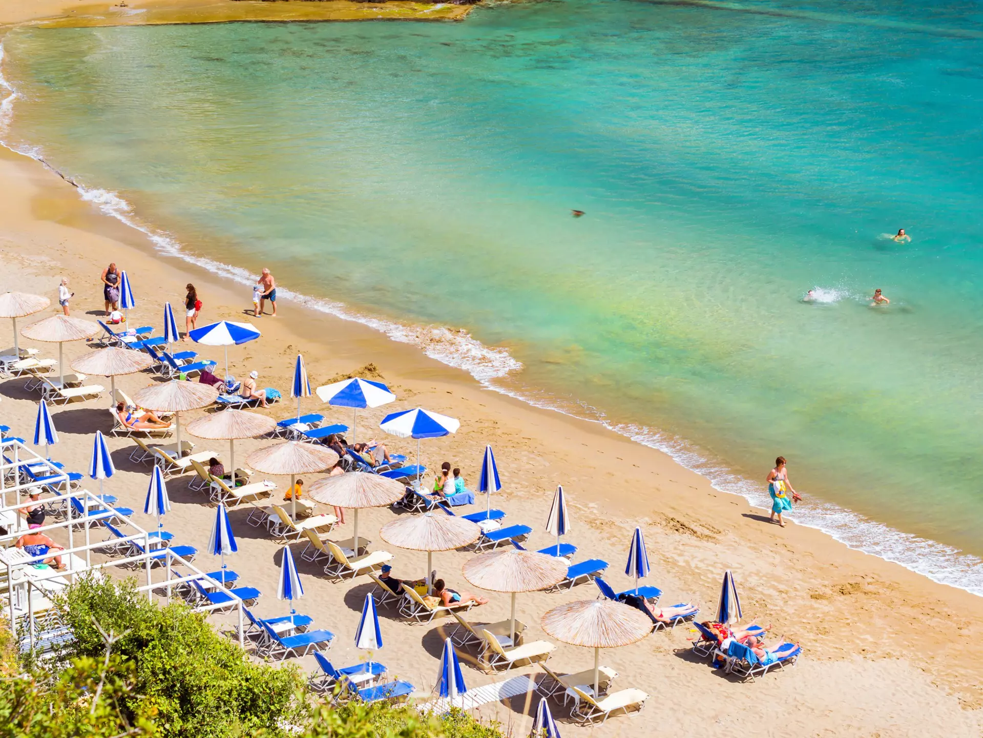 Varkotopos beach by the village of Bali in Crete, Greece. chasdesign/Shutterstock