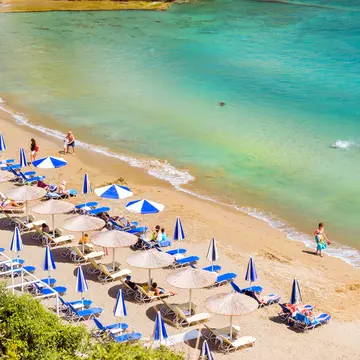 Varkotopos beach by the village of Bali in Crete, Greece. chasdesign/Shutterstock