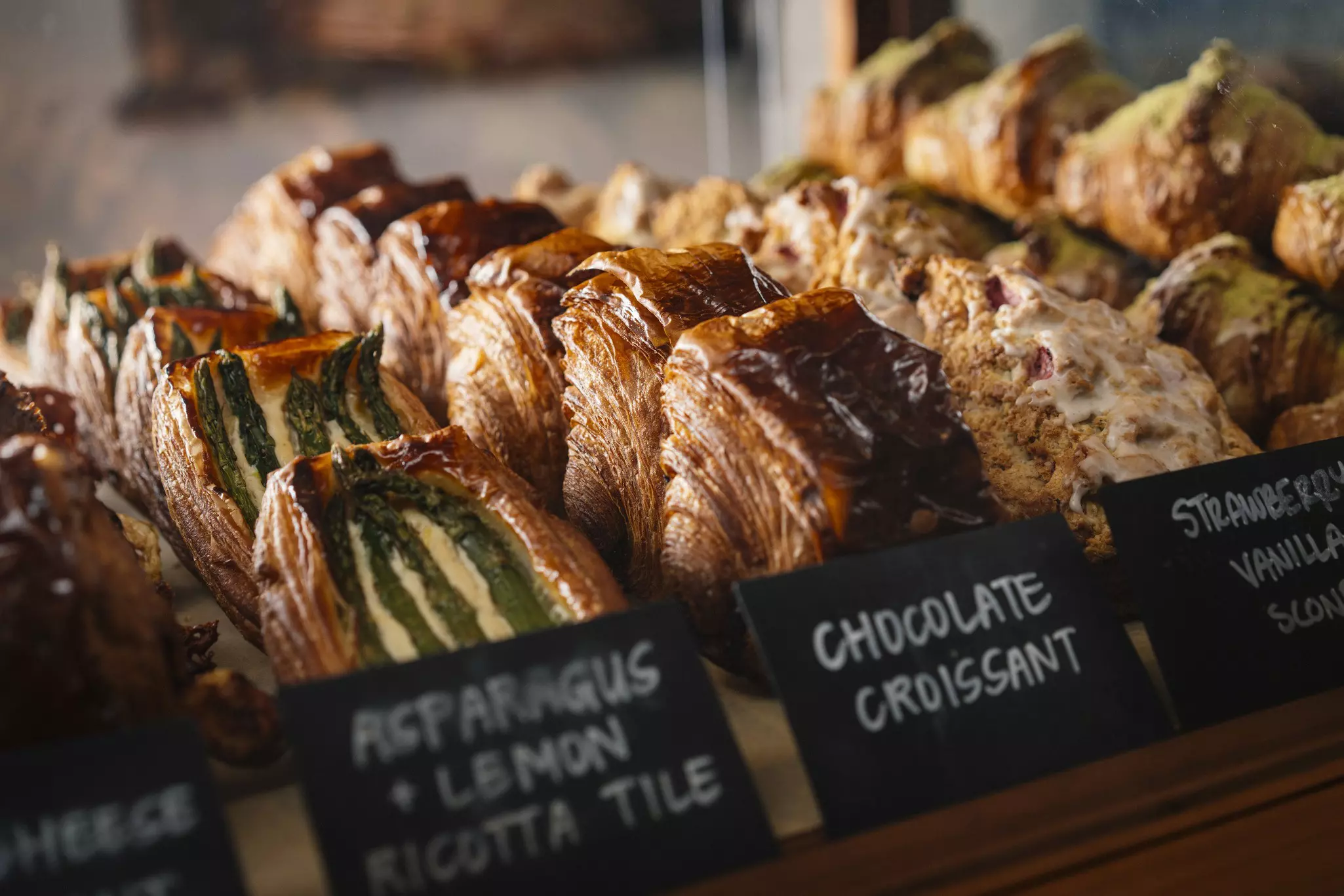 Assorted pastries from Wayfarer Bread in La Jolla, San Diego