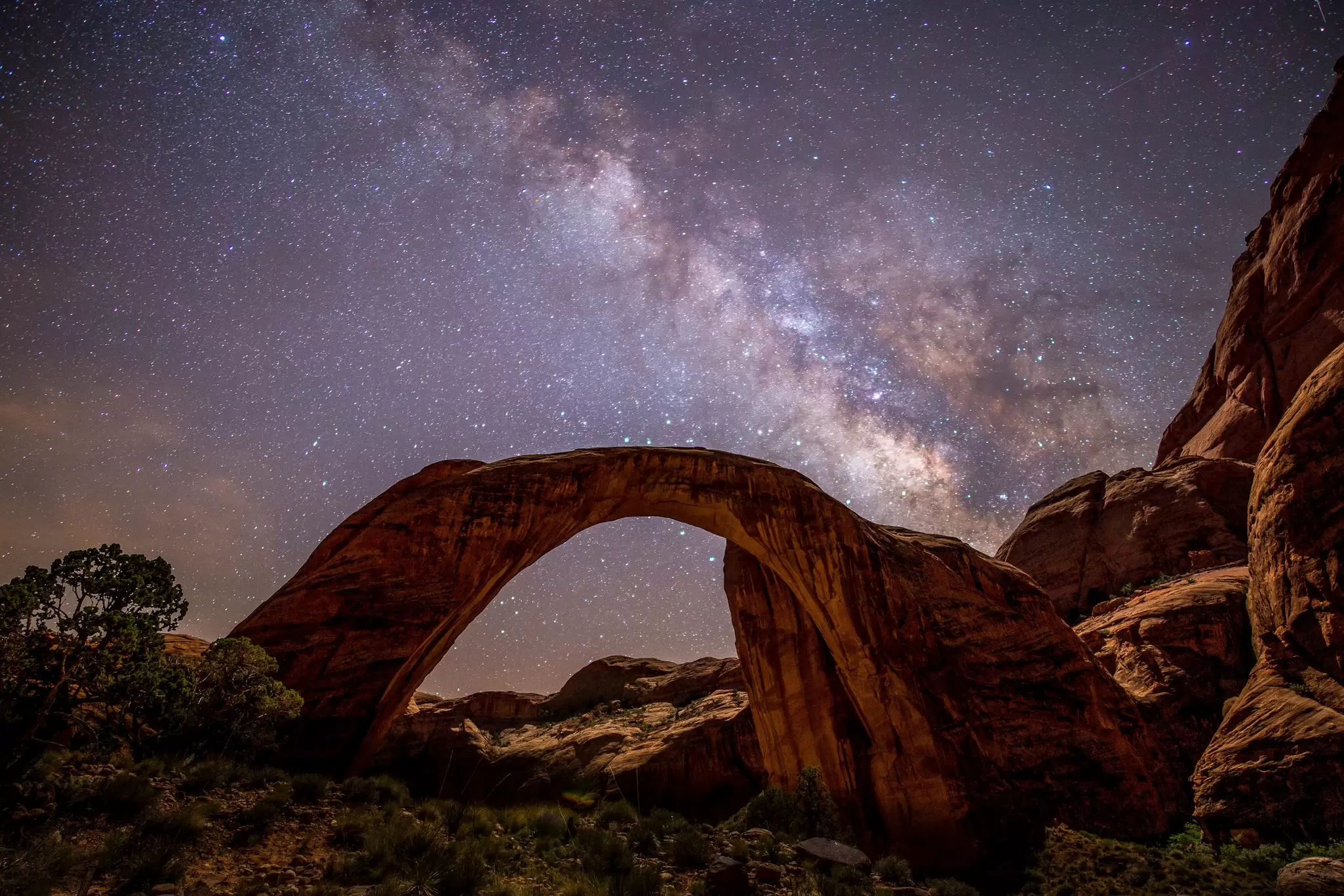 See the Milky Way over Rainbow Bridge National Monument © Ralph Ehoff / Getty Images