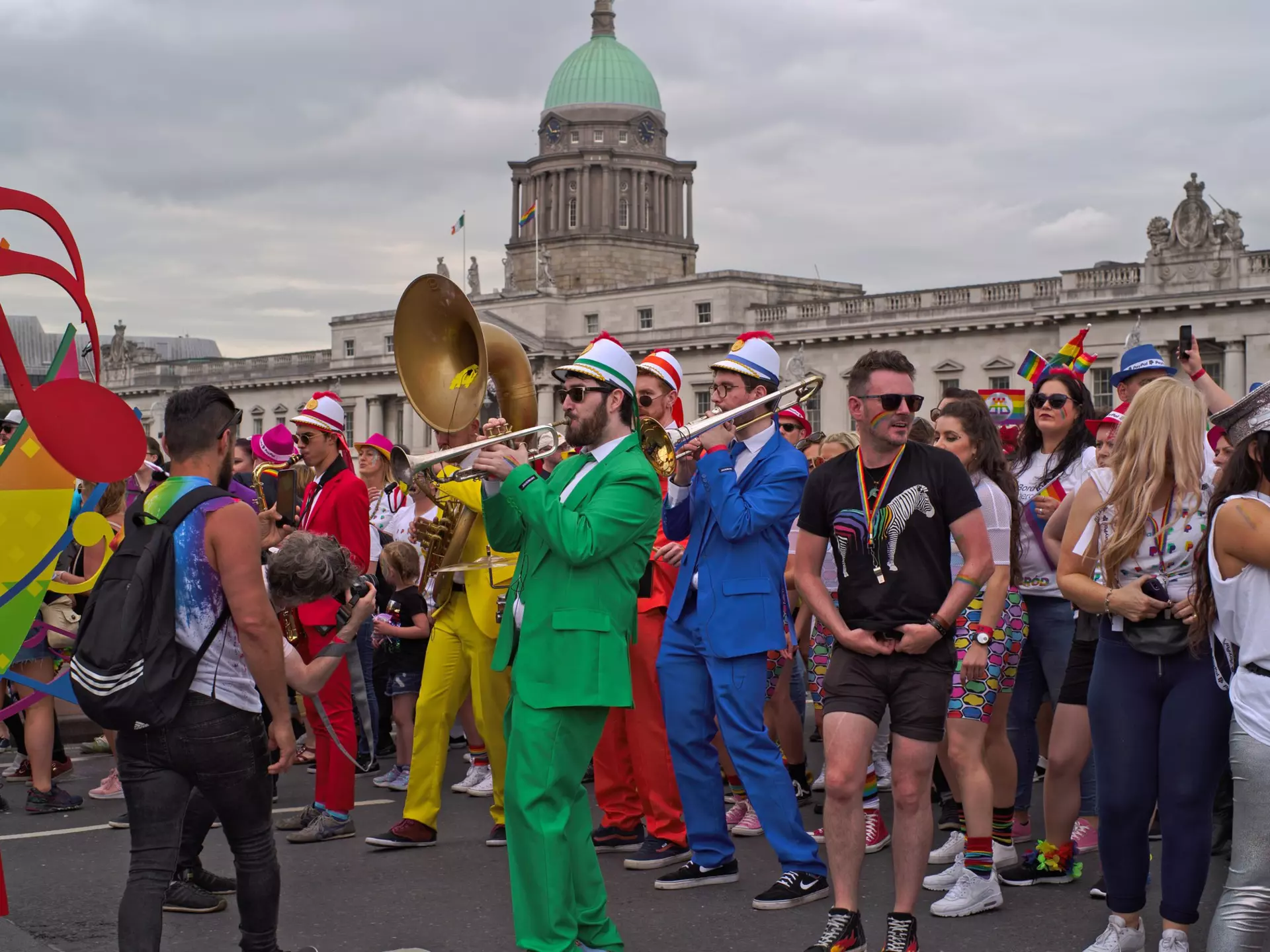 Unlike St Patrick’s Day, everyone in Dublin seems to join in the party for Pride © Agnieszka Pas / Shutterstock