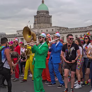 Unlike St Patrick’s Day, everyone in Dublin seems to join in the party for Pride © Agnieszka Pas / Shutterstock