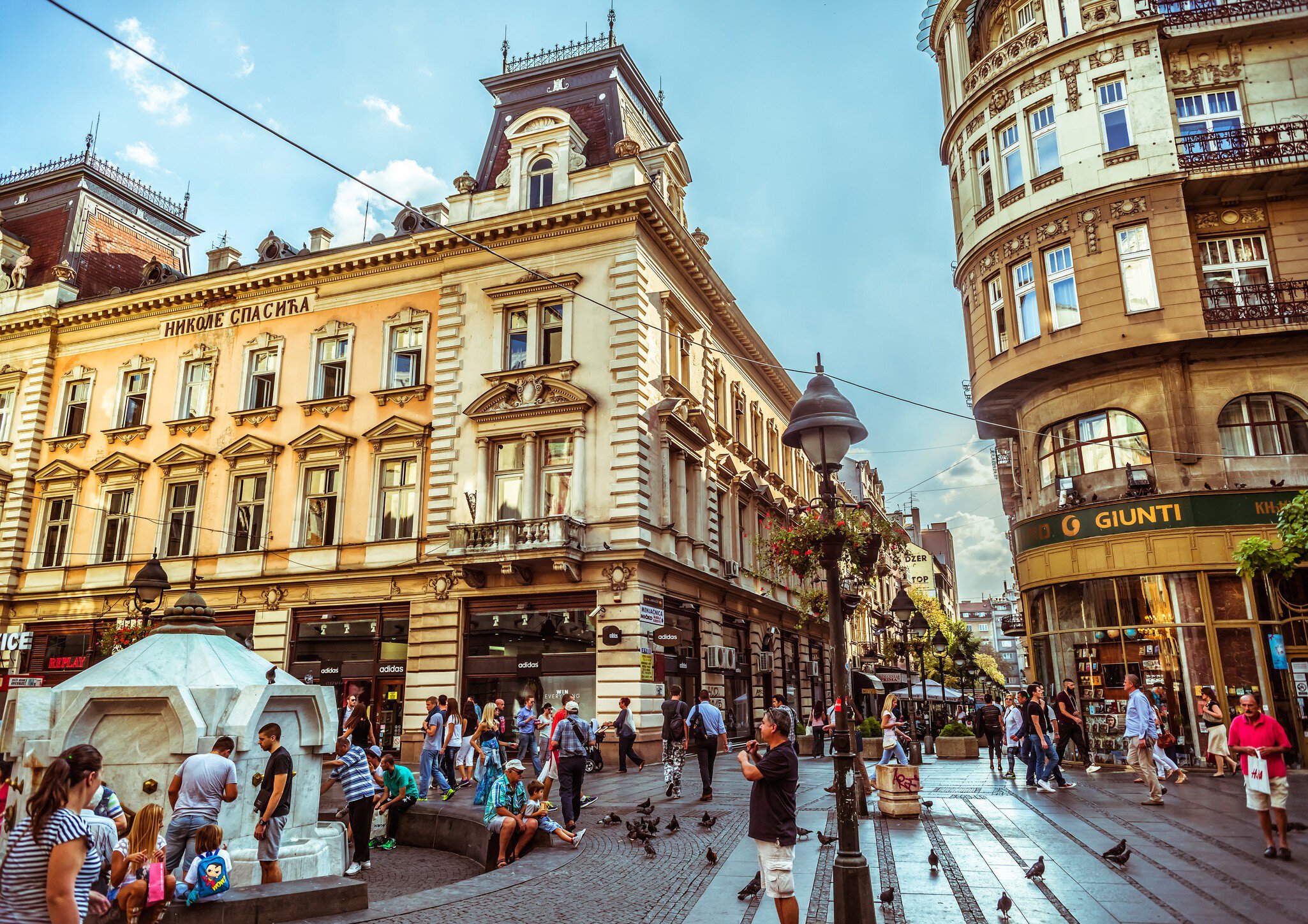 Street life in Knez Mihailova, the heart of Belgrade's Old Town. Kirill Makarov / Shutterstock