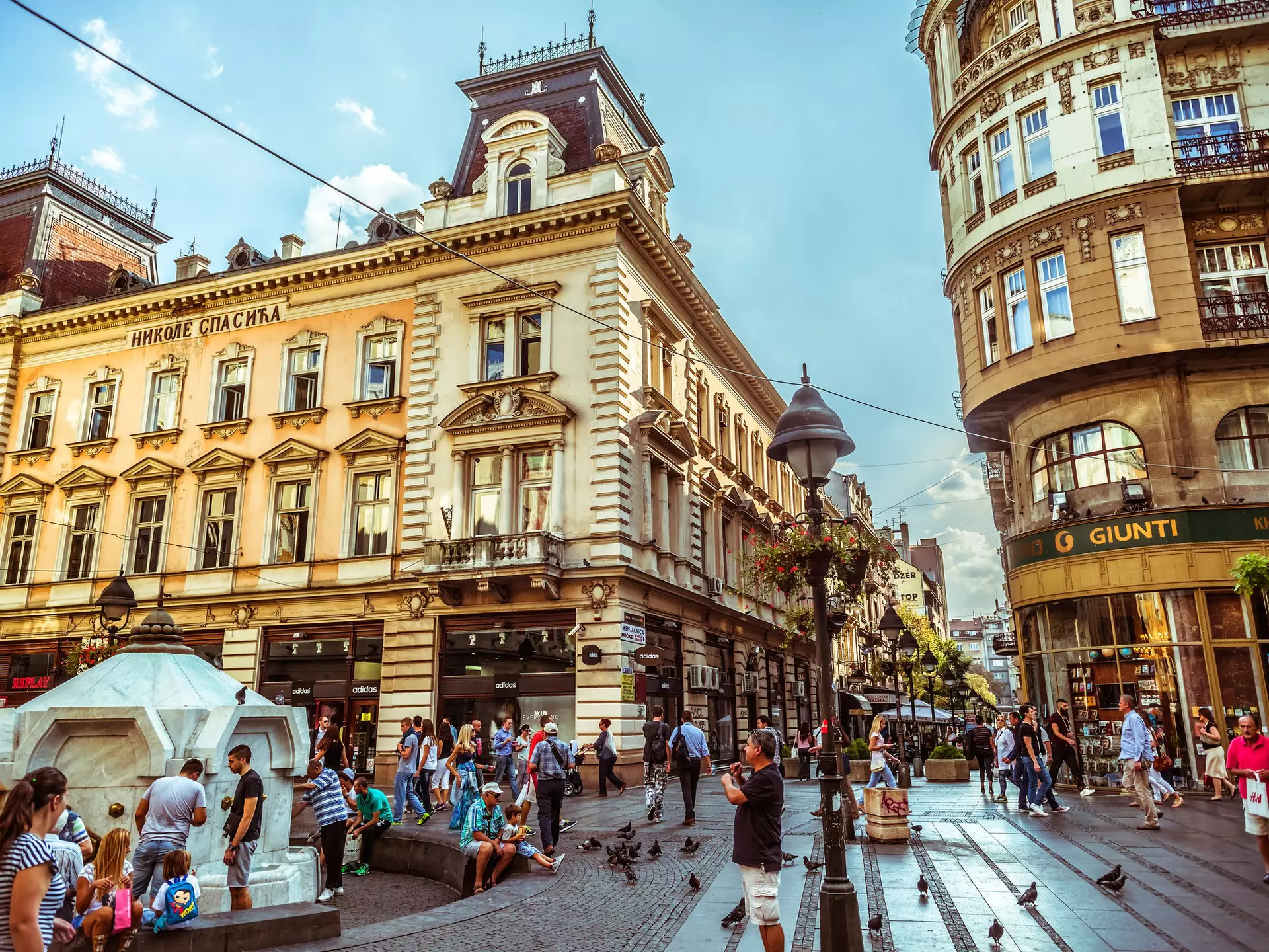 Street life in Knez Mihailova, the heart of Belgrade's Old Town. Kirill Makarov / Shutterstock