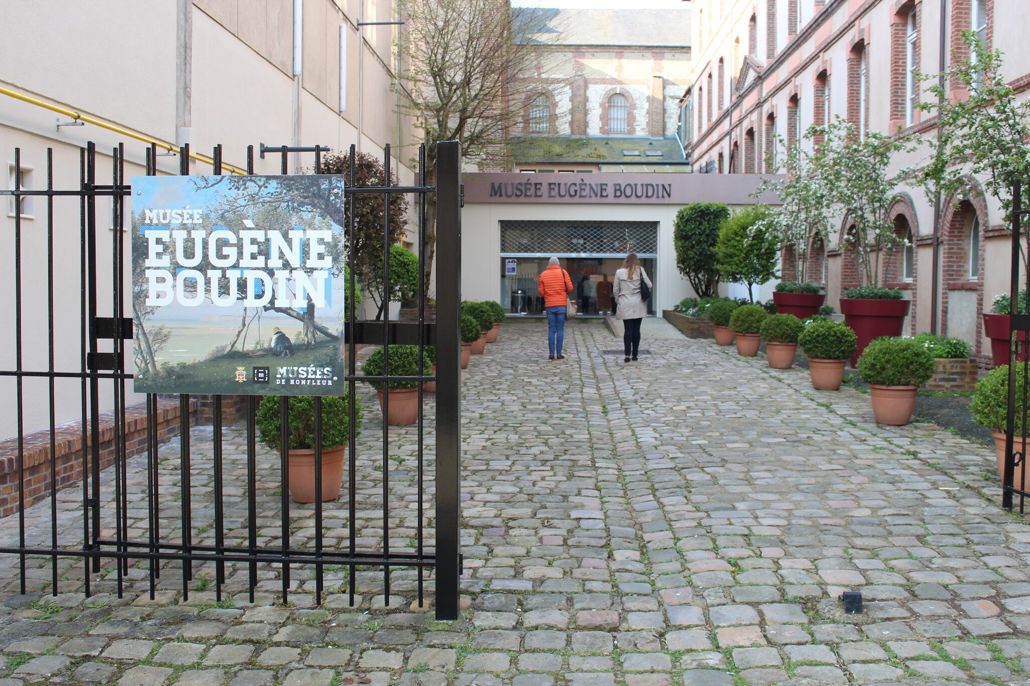 Honfleur, France, April 9th 2019: Eugene Boudin Museum in Honfleur, France; Shutterstock ID 1394741786;