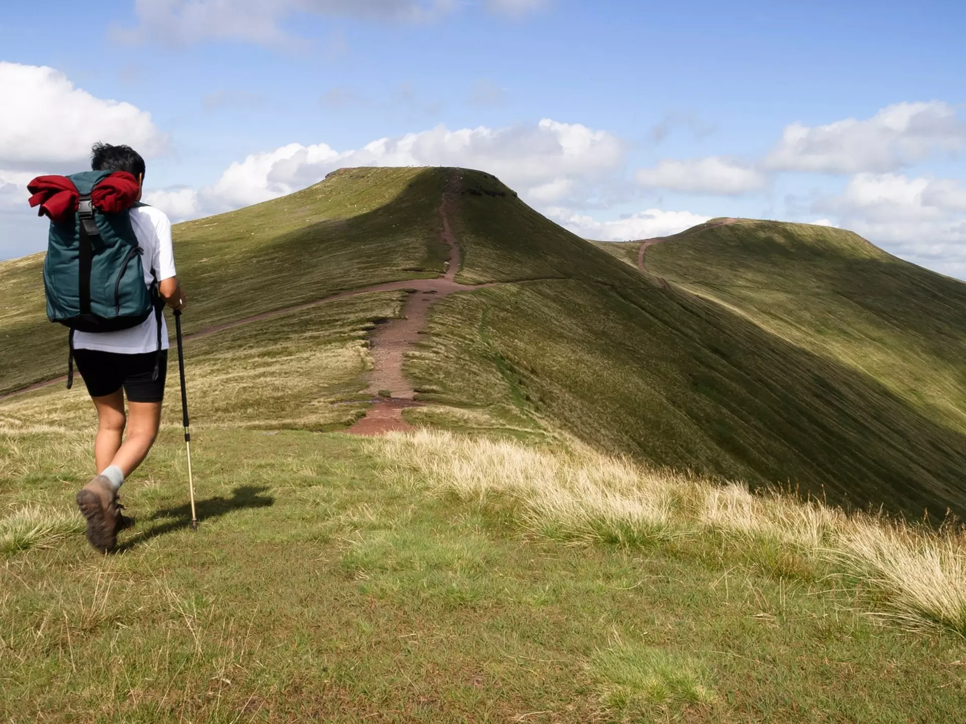 The hike up Pen-y-Fan is one of Wales' loveliest walks. Paul Maguire/Shutterstock