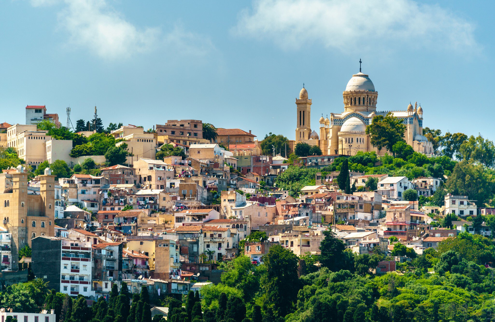 View of Notre Dame d'Afrique, a Roman Catholic basilica in Algiers, the capital of Algeria
985914532
CLEARED FOR DIGITAL USE ONLY -