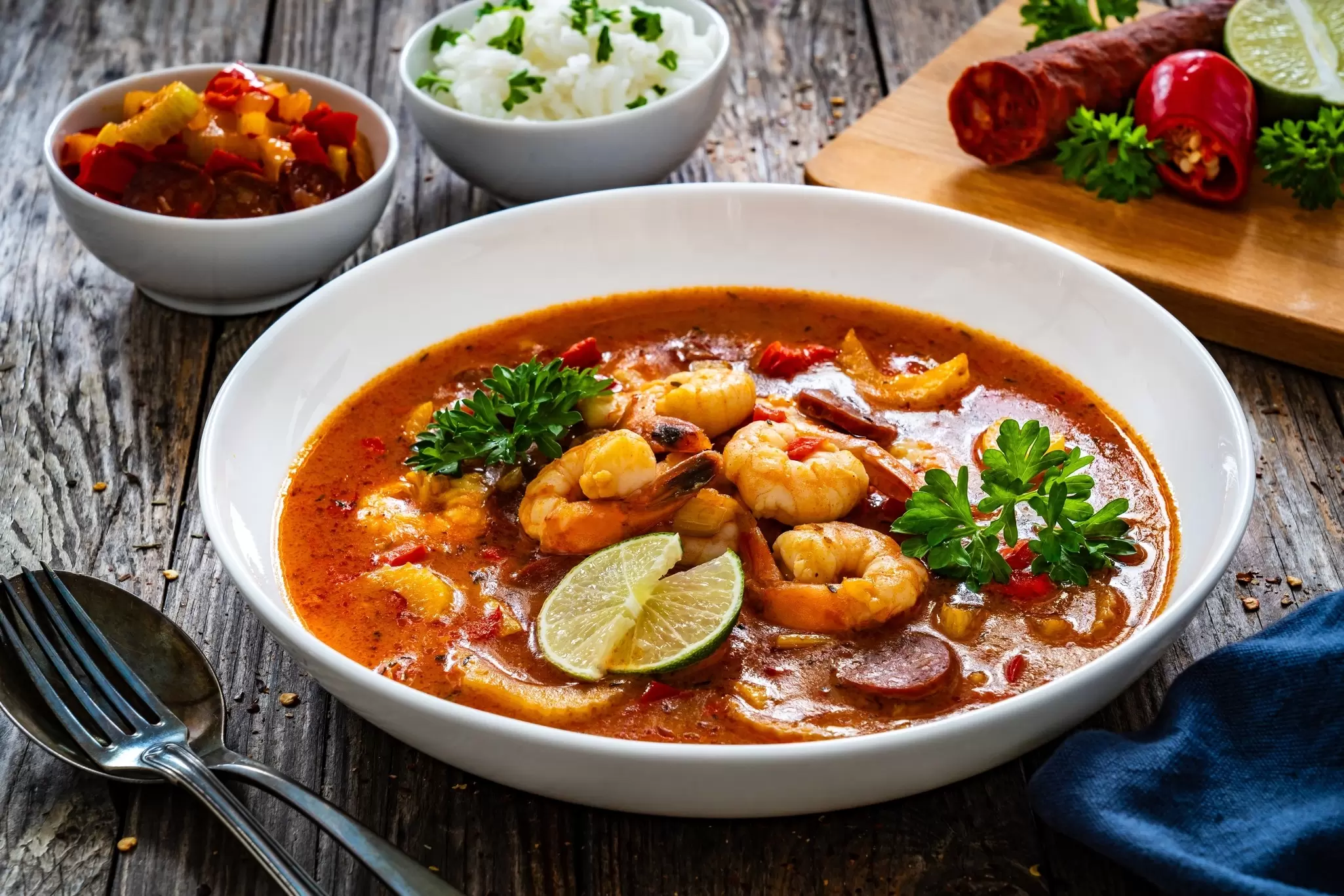 Louisiana gumbo. Jacek Chabraszewski/Shutterstock
