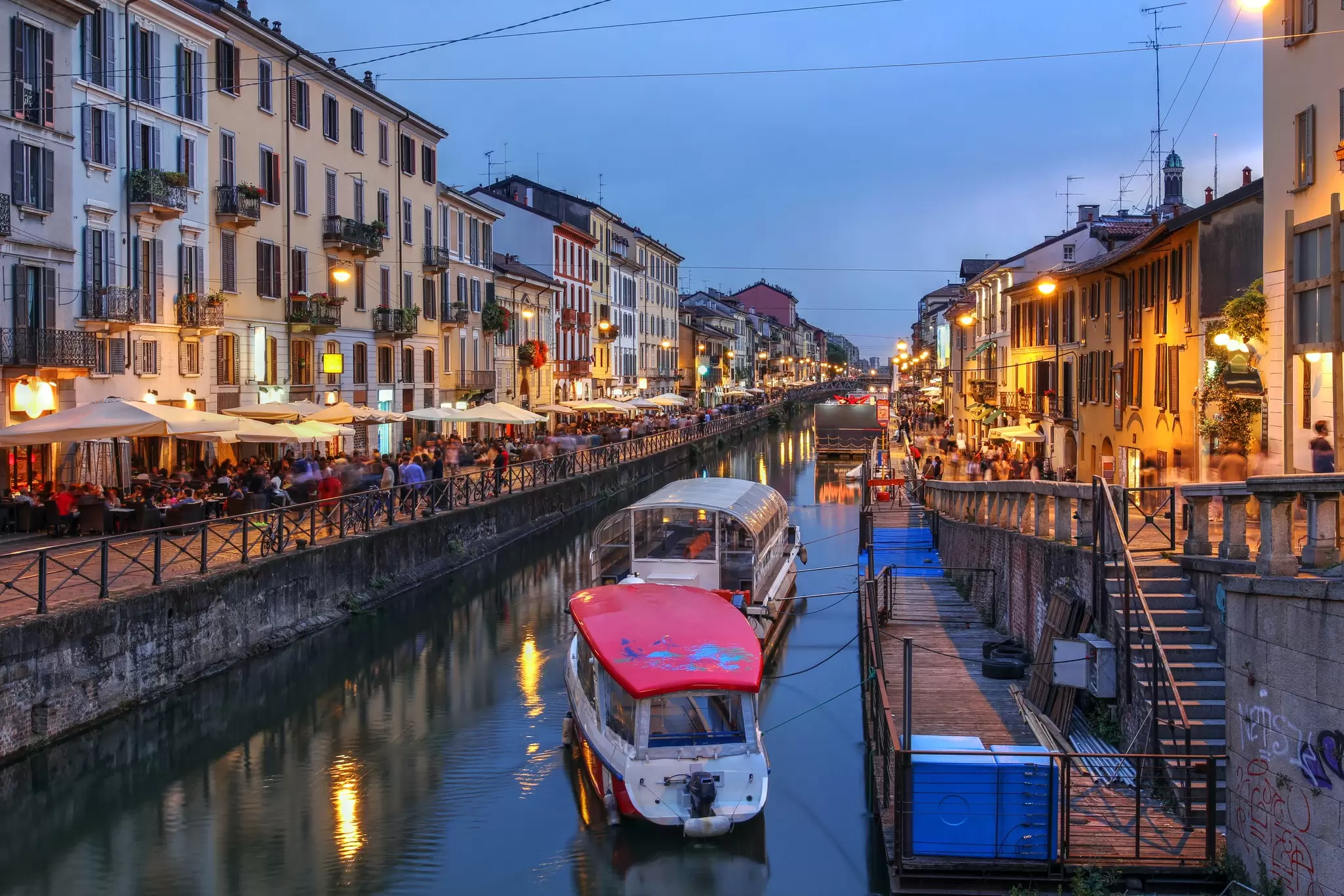 The Naviglio Grande. Mihai-Bogdan Lazar/Shutterstock