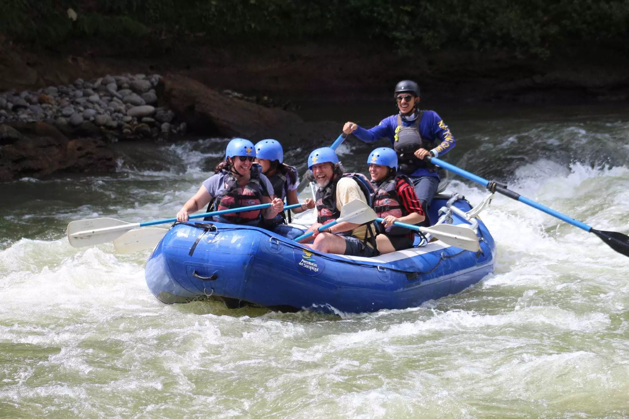 White water rafting in Costa Rica
