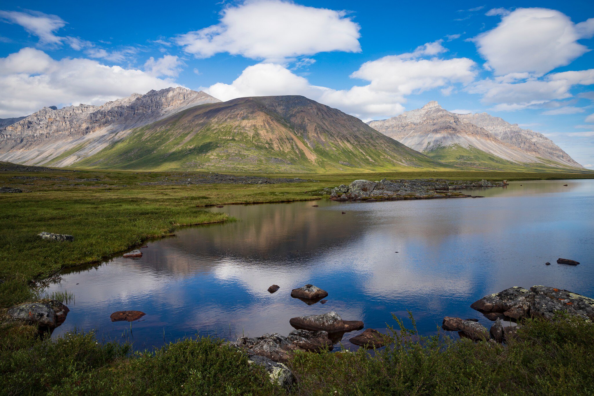 Landscape view of Gates of the Arctic National Park (Alaska), the least visited national park in the United States.; Shutterstock ID 2015296841; purchase_order: 65050; job: ; client: ; other: