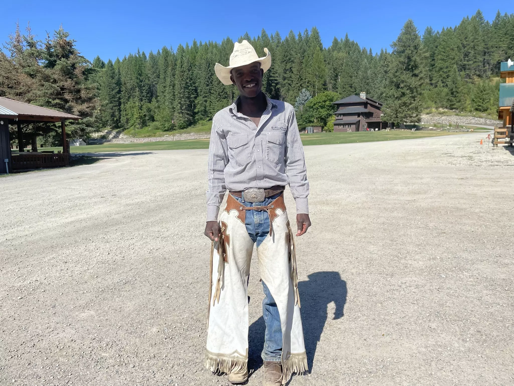 Rodeley, a cowboy and ranch hand at Bar W Guest Ranch in Whitefish, Montana © Matt Paco / Lonely Planet
