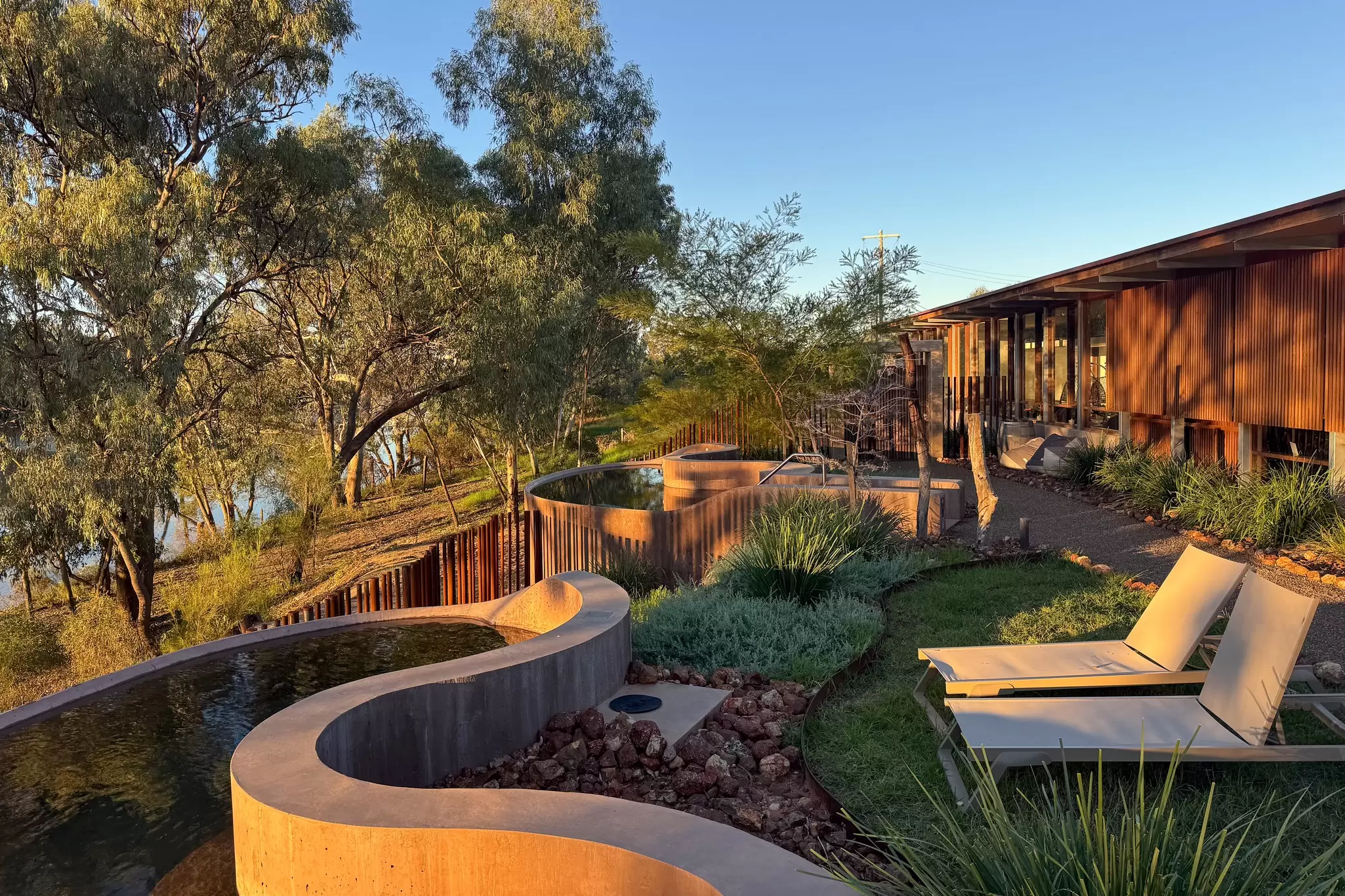 Cunnamulla Hot Springs golden hour. Image credit Sarah Reid.jpg.jpg