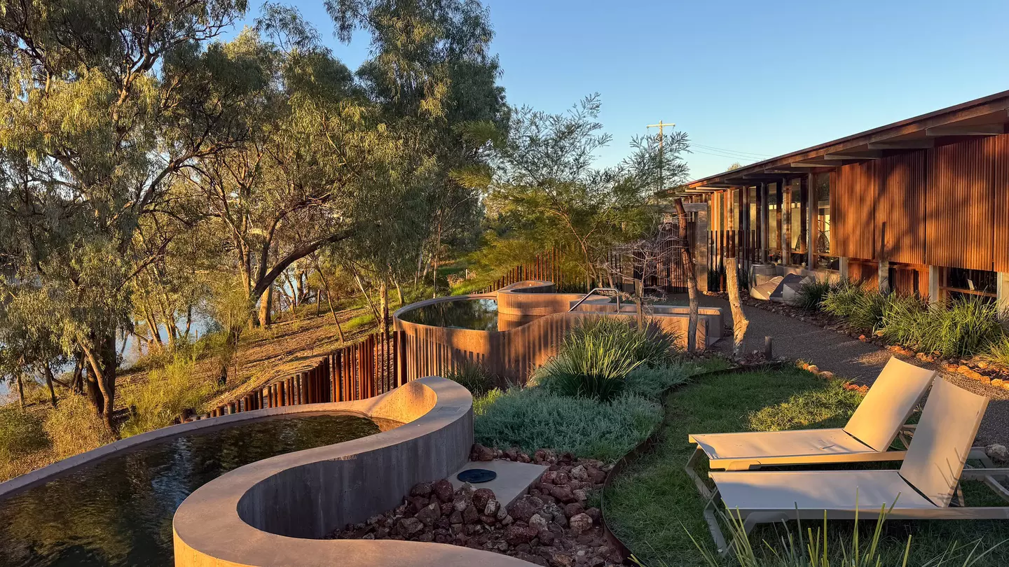 Cunnamulla Hot Springs golden hour. Image credit Sarah Reid.jpg.jpg