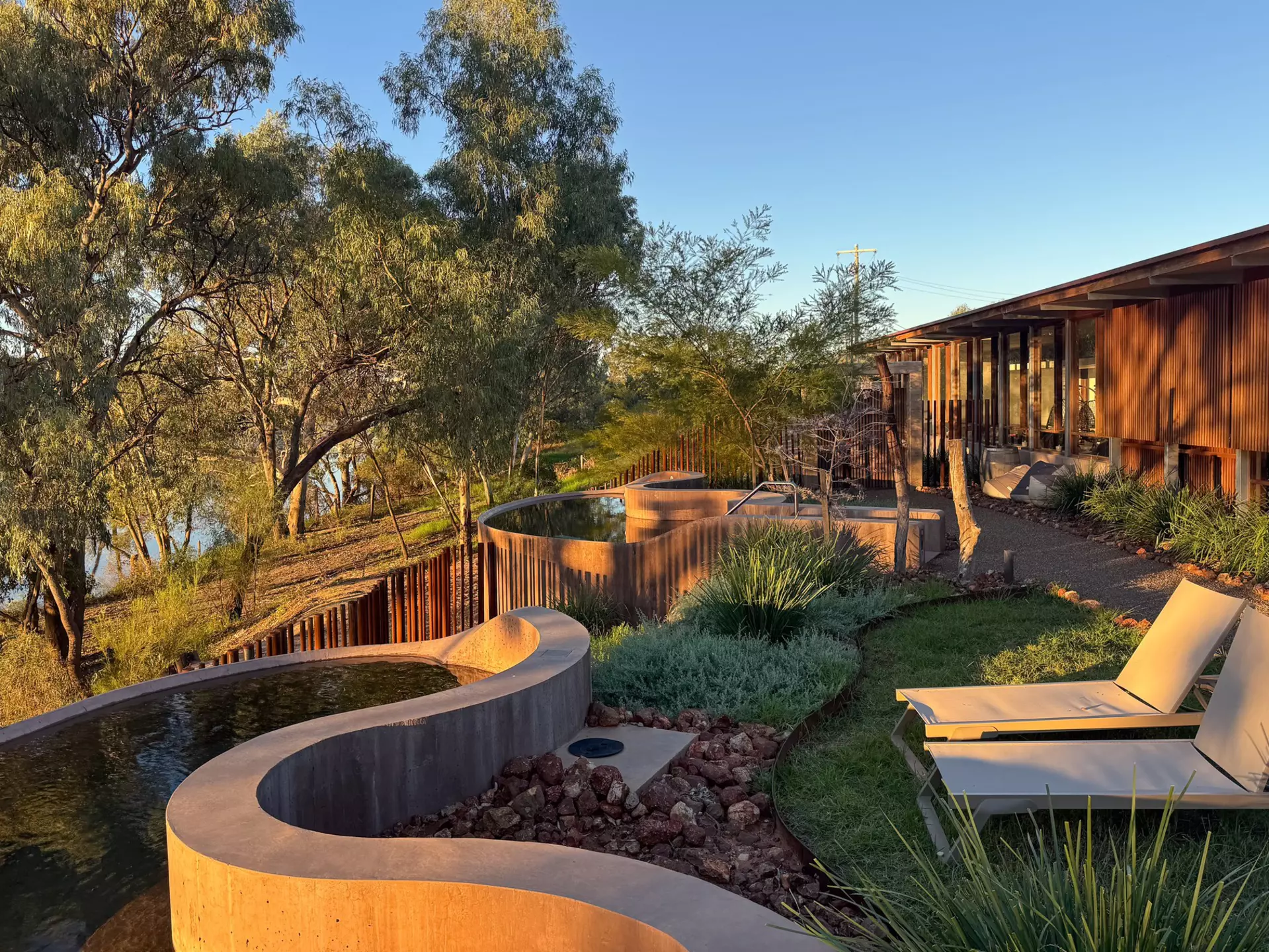 Cunnamulla Hot Springs golden hour. Image credit Sarah Reid.jpg.jpg