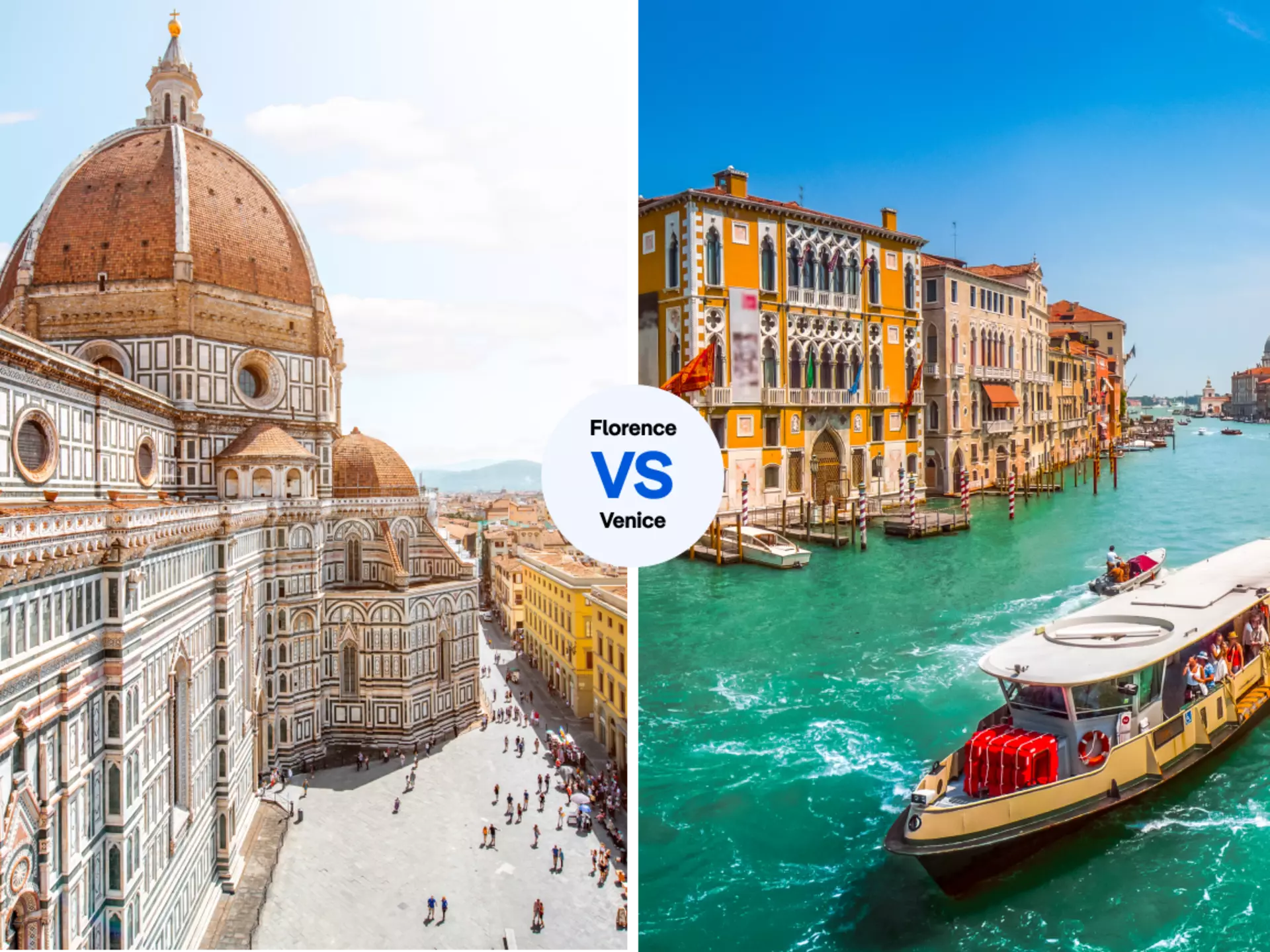 If you could only visit Florence or Venice, which would it be? Our writers can help you decide © iStock