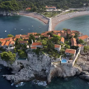 Sveti Stefan, island resort, Montenegro