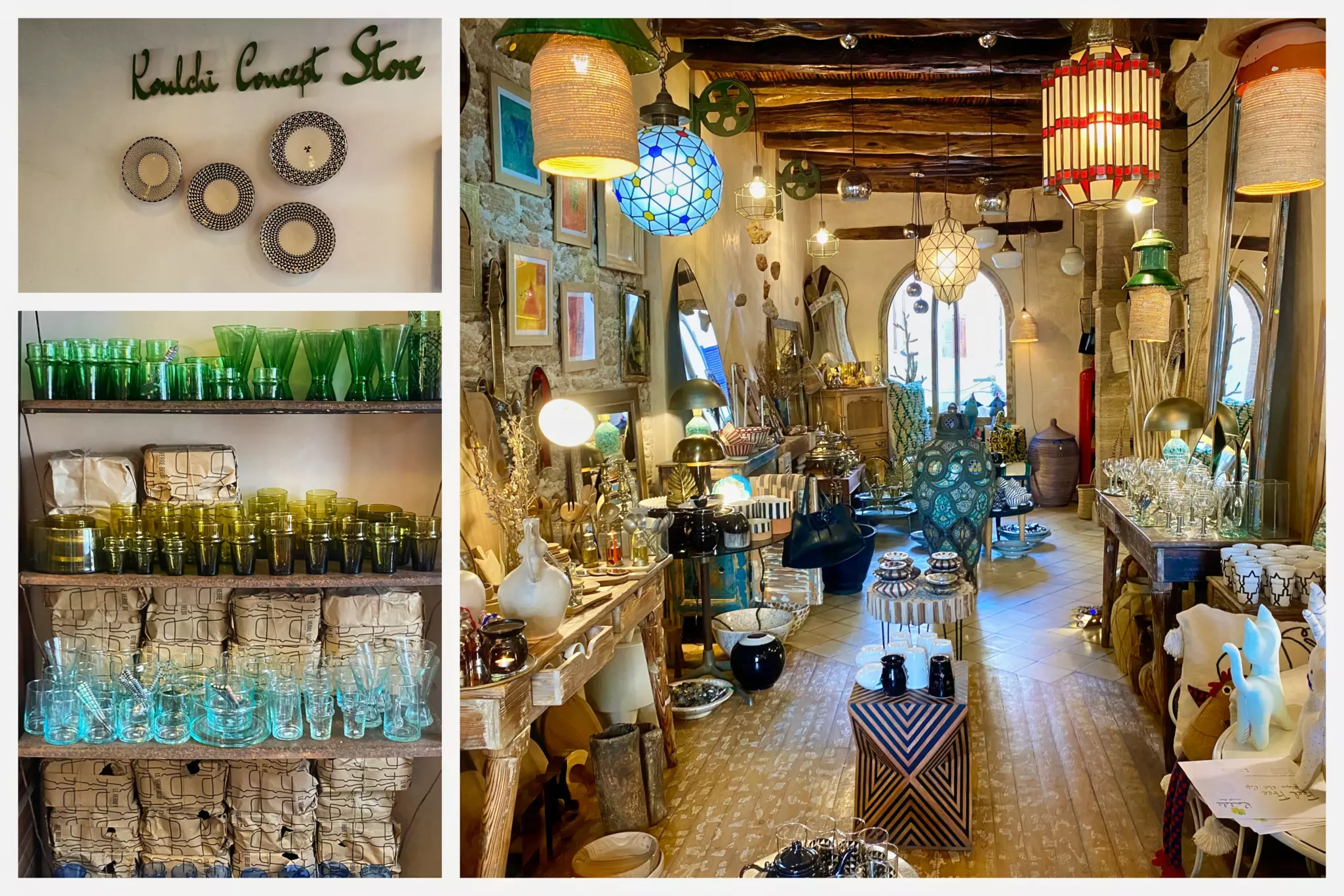 Shopping at Essaouira's stylish concept store, Koulchi © Sally Kirby / Lonely Planet