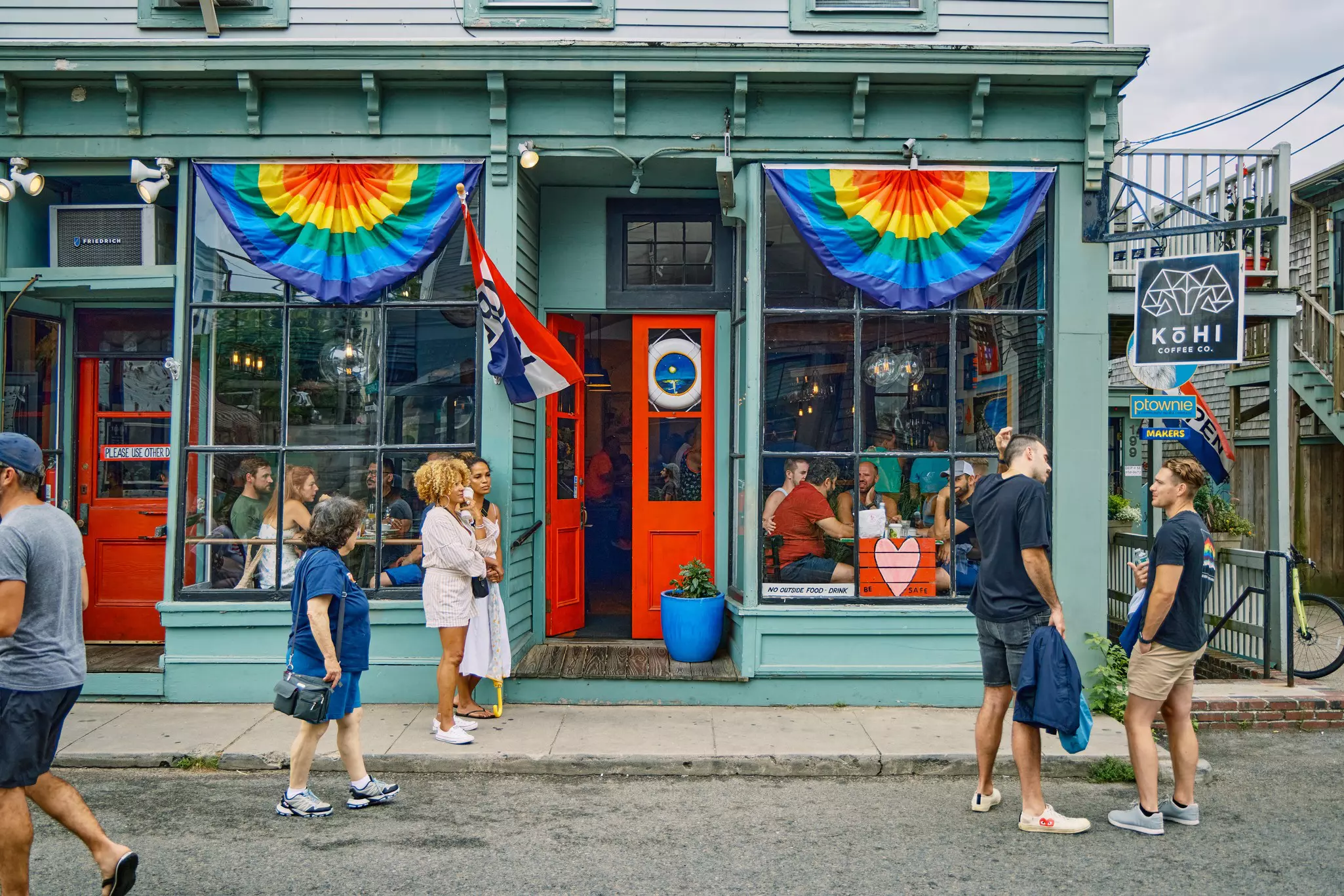 Kohi Coffee, Provincetown, Massachusetts. July 2024.