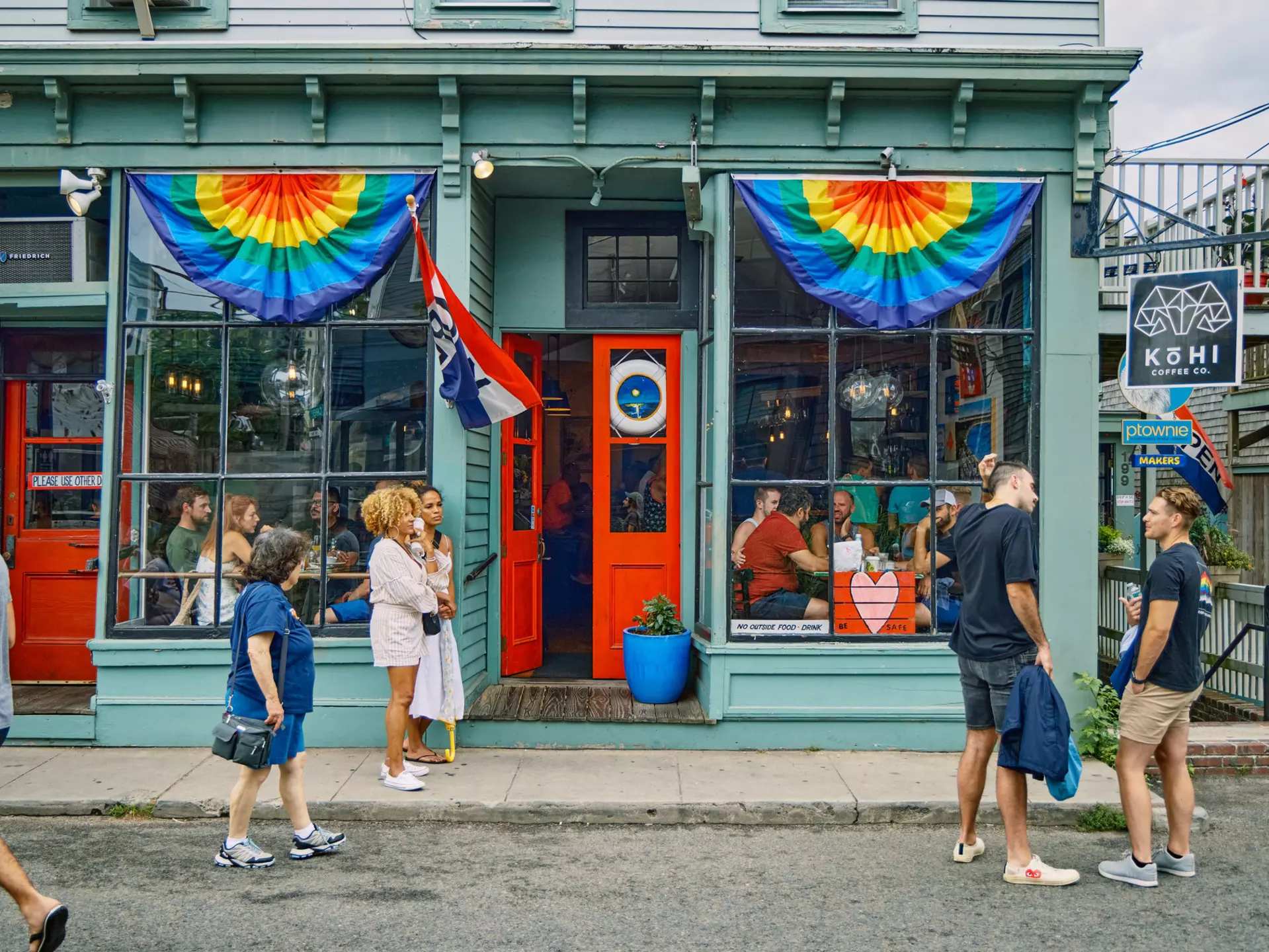 An elite crop of cities – including Provincetown, Massachusetts – unfurl their Pride flags like nowhere else. Eli De Faria for Lonely Planet