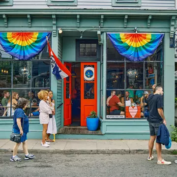 An elite crop of cities – including Provincetown, Massachusetts – unfurl their Pride flags like nowhere else. Eli De Faria for Lonely Planet