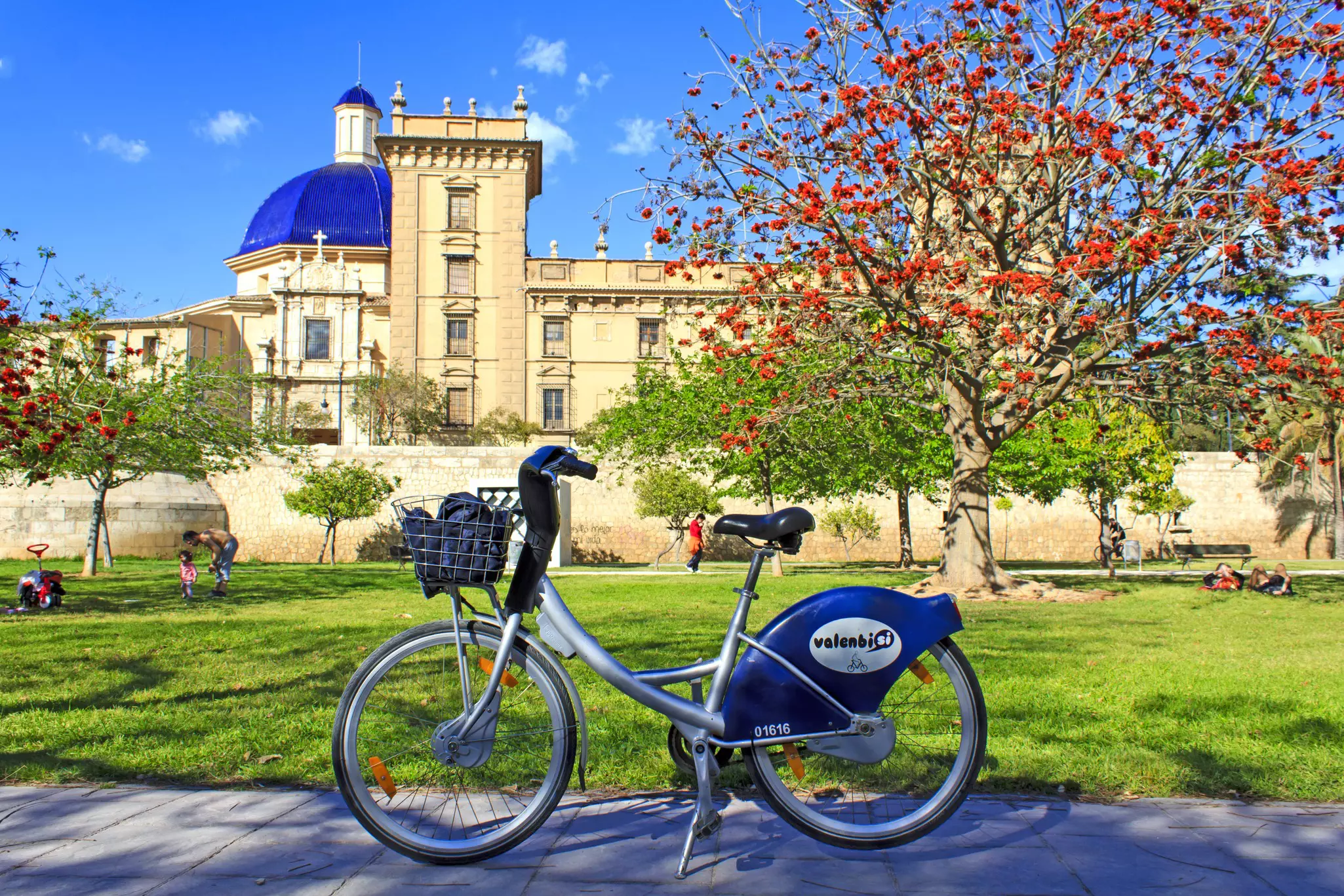 Pick up a rental bike from one of the Valenbisi bicycle hire stations across Valencia © Rrrainbow / Shutterstock