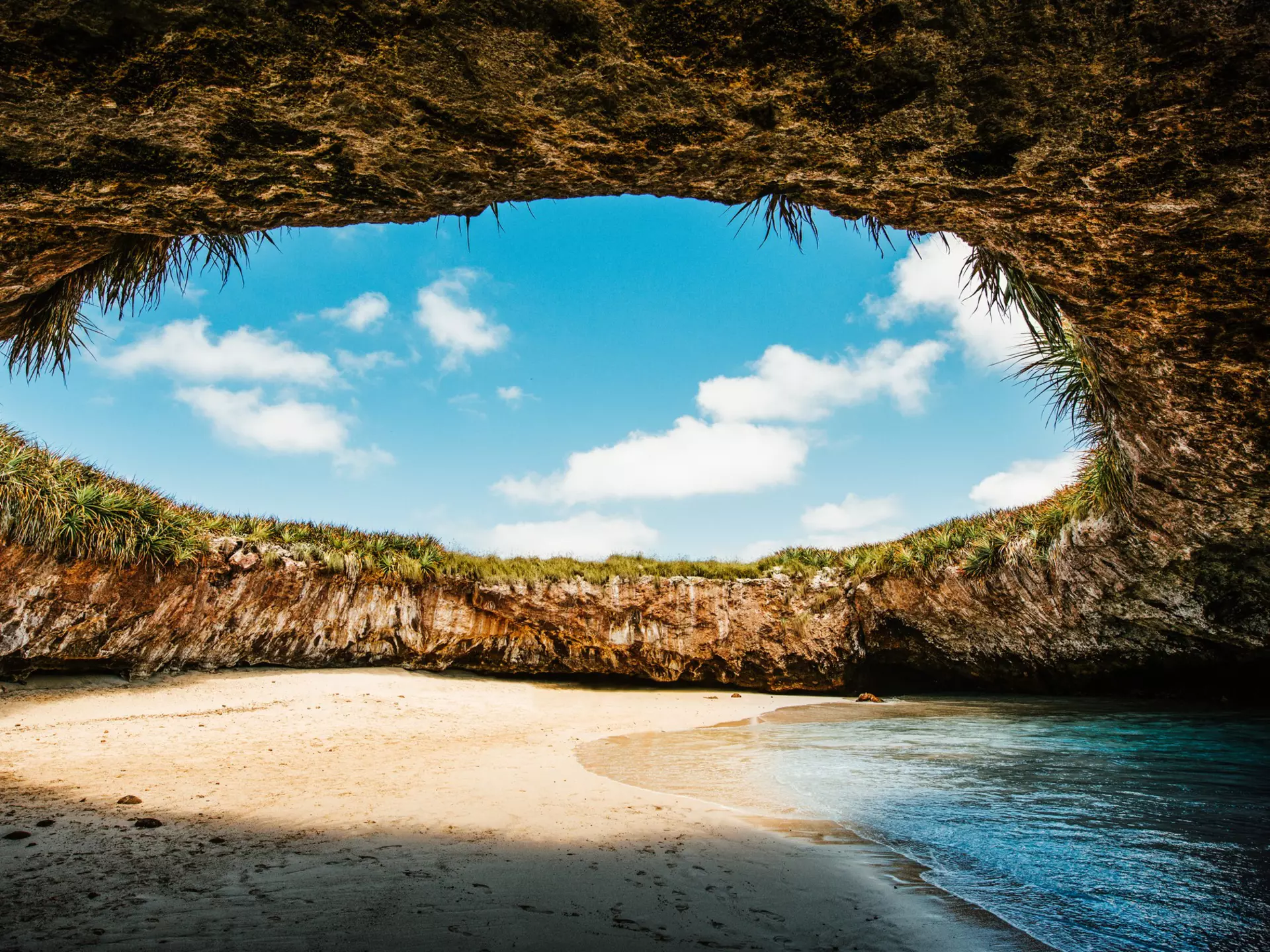 La Playa Escondida, Islas Marietas