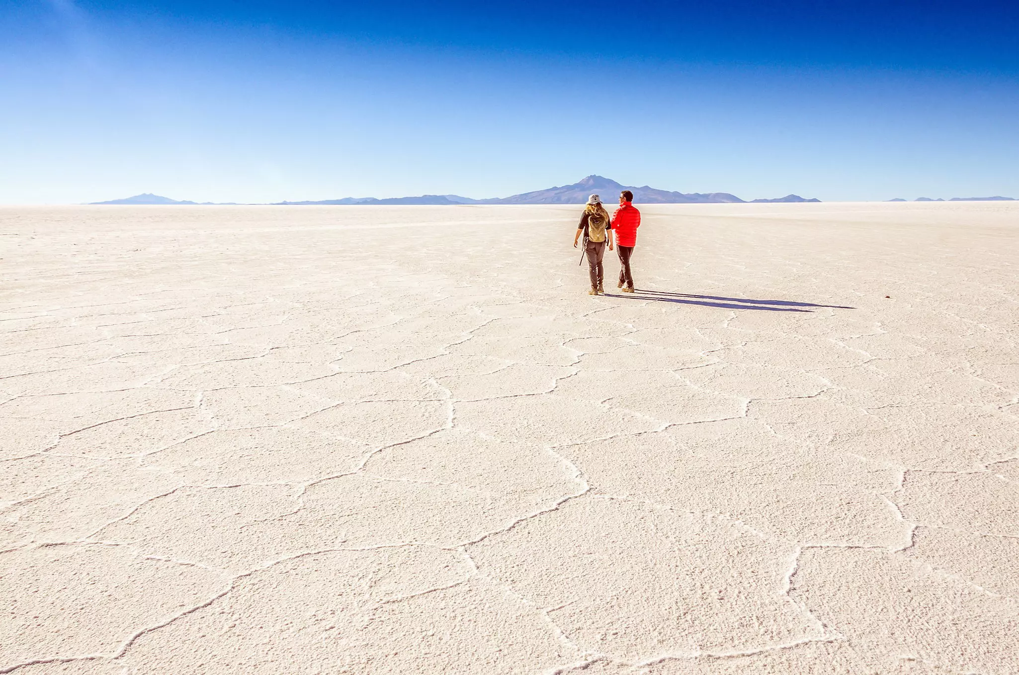 The otherworldly Uyuni Salt Flats are Bolivia's most famous attraction © Elzbieta Sekowska / Shutterstock