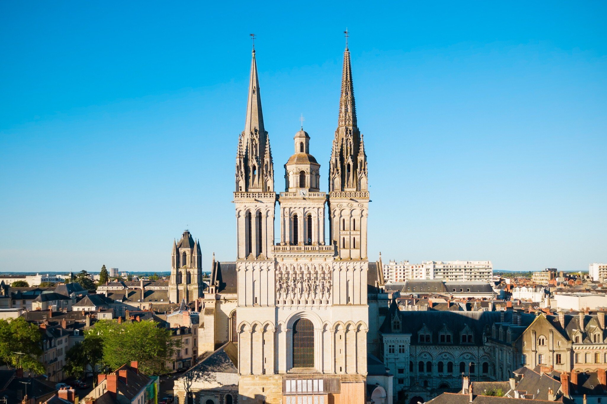 Saint Maurice Cathedral of Angers is the seat of the Roman Catholic Diocese of Angers in France, License Type: media, Download Time: 2026-06-25T17:32:55.000Z, User: LP_ZRay, Editorial: false, purchase_order: 65050 - Digital Destinations and Articles, job: Lonely Planet, client: App Content, other: Zayira Ray