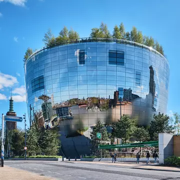 Depot Boijmans Van Beuningen, the storage facility for Museum Boijmans Van Beuningen, in Rotterdam, the Netherlands. BERK OZDEMIR/Shutterstock