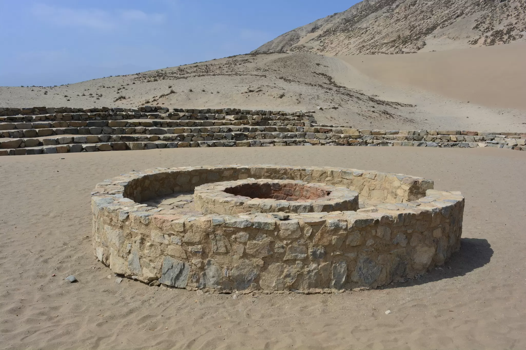 Ruins of the ancient Caral civilization