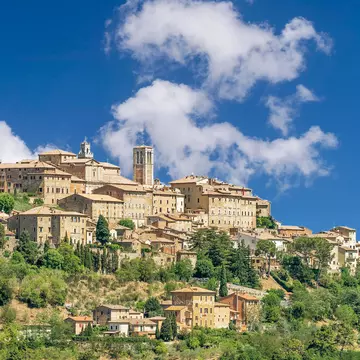 Stunning view of the Tuscan hilltop village of Montepulciano, Siena, Italy, on a sunny day with some white clouds
1711392946
aerial, ancient, architecture, belfry, blue, building, church, city, cityscape, clouds, cloudscape, countryside, europe, fields, green, hill, hilltop, hilly, historic, houses, italian, italy, landscape, medieval, montepulciano, mountain, nature, old, orcia, panorama, panoramic, rural, scenery, scenic, siena, sky, skyline, summer, sunny, tourism, town, travel, tuscan, tuscany, urban, val, val di chiana, view, village, vineyards