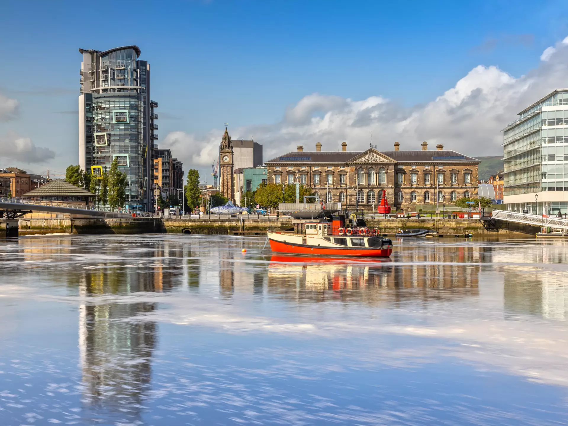 The Custom House on the River Lagan. Susanne Pommer/Shutterstock