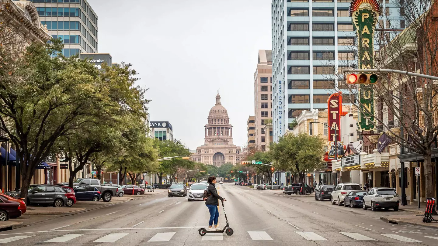 With a little planning, you can explore Austin's most popular attractions on foot © Butch Whitfield/Shutterstock