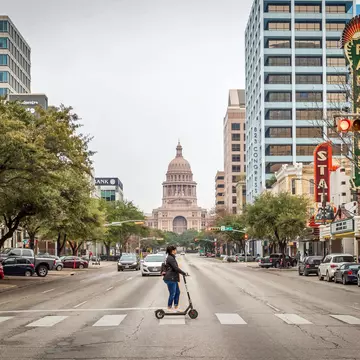 With a little planning, you can explore Austin's most popular attractions on foot © Butch Whitfield/Shutterstock