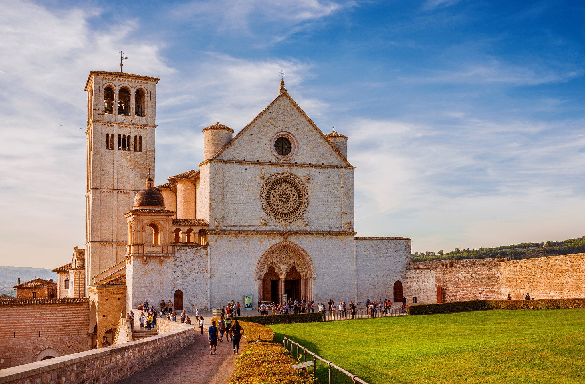 OCTOBER 23, 2019: Exterior of the Basilica of Saint Francis of Assisi in Umbria during sunset.
1577148763
ancient, architecture, art, assisi, basilica, belfry, building, cathedral, catholic, christian, christianity, church, clouds, cult, dusk, europe, faith, francis, historic, historical, italy, landmark, medieval, monastery, monument, old, people, pilgrim, religion, religious, saint, sightseeing, sky, square, stone, sunset, tourism, tourist, tower, travel, umbria, unesco, visit