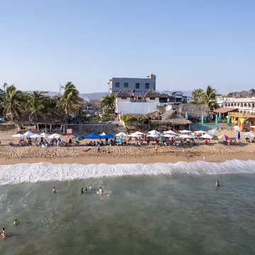 Beach front in Melaque, Costalegre, Mexico. JRomero04/Shutterstock
