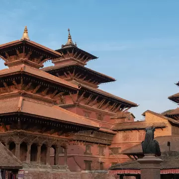Nepal Kathmandu Royal Patan palace complex in patan durbar square famous place tourist attraction in kathmandu nepal