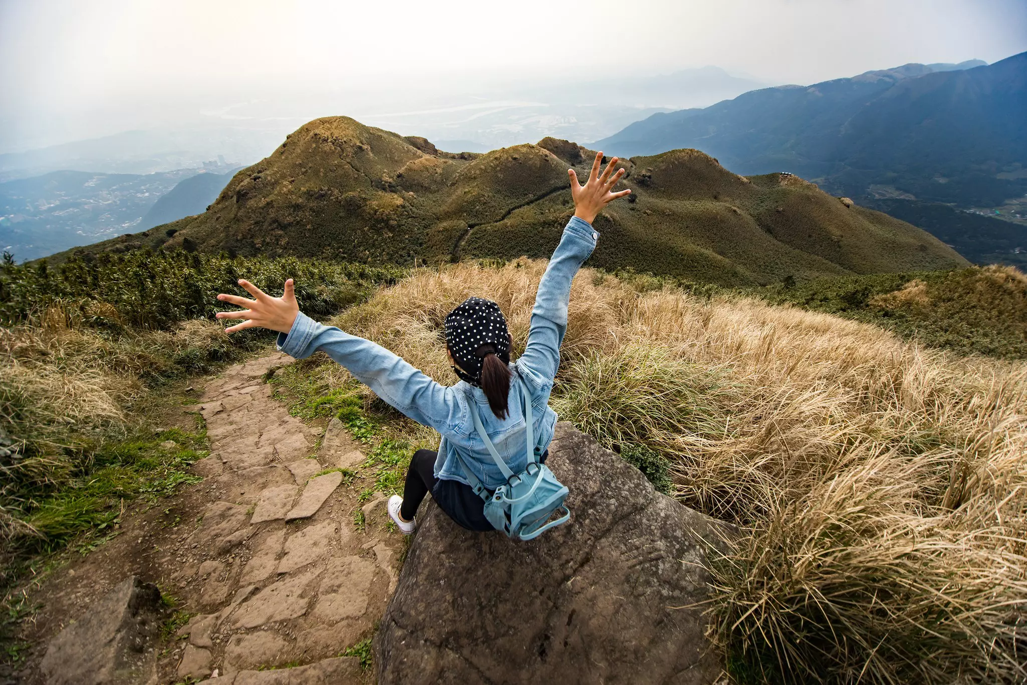 The summit of Mt Qixing is a worthy day trip destination from Taipei © T.Dallas / Shutterstock