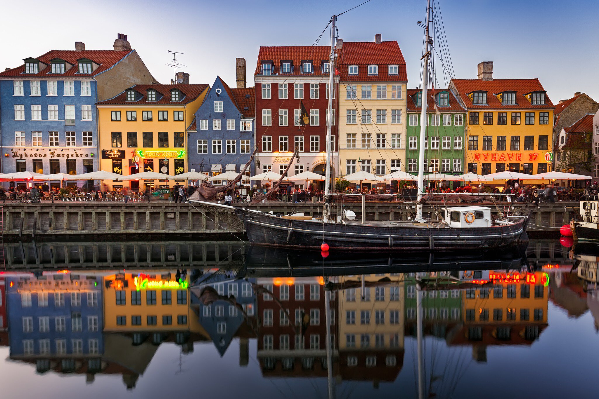Nyhavn, Copenhagen, Denmark