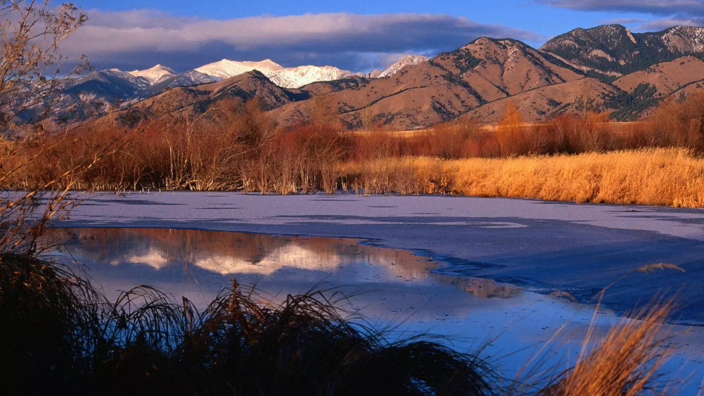 Bridger Mountains near Bozeman