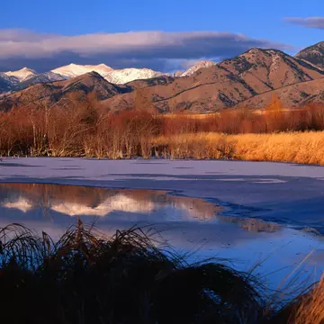 Bridger Mountains near Bozeman