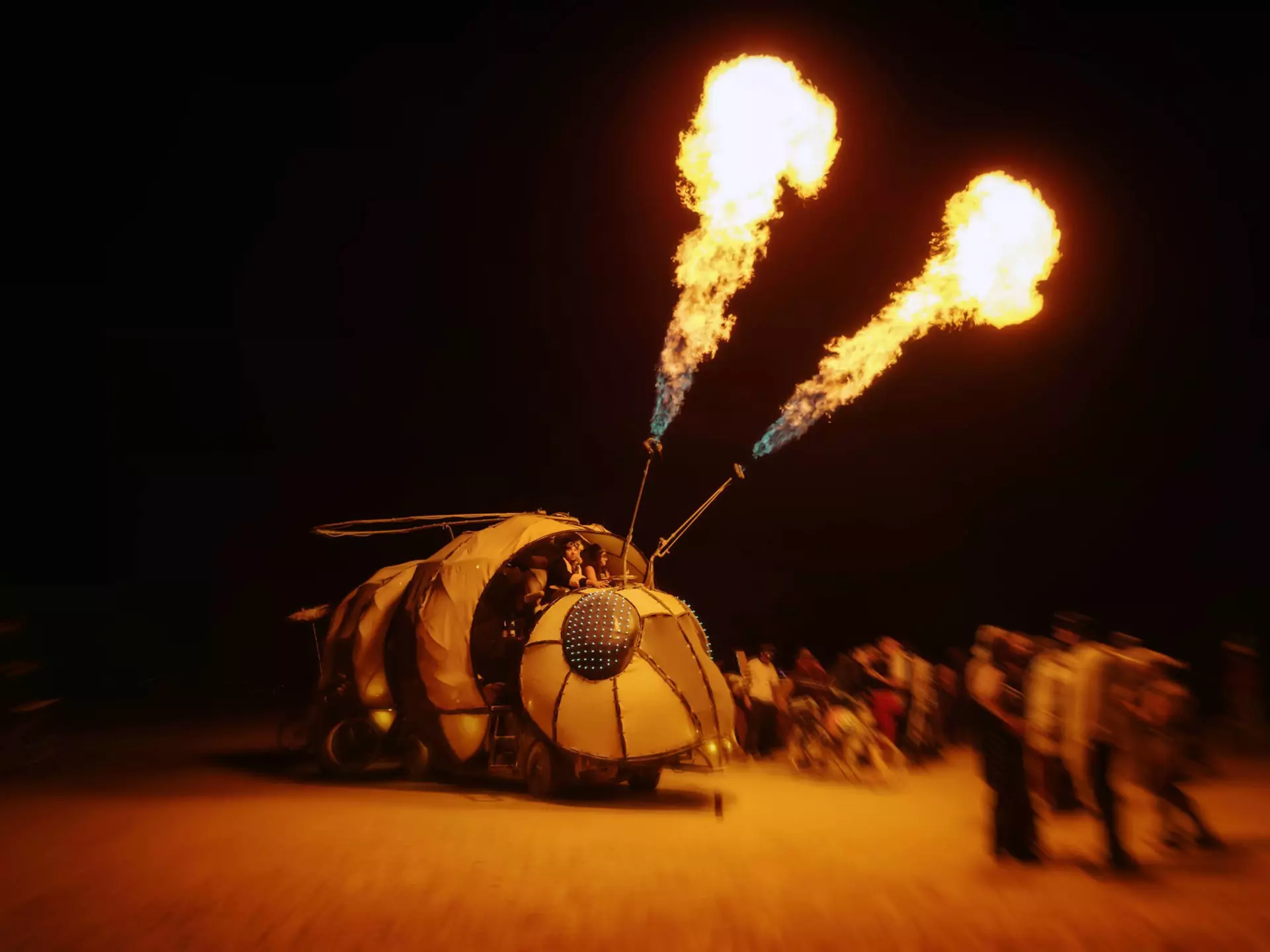 Make 2023 the year you finally make it to Burning Man © lukas bischoff / Alamy Stock Photo