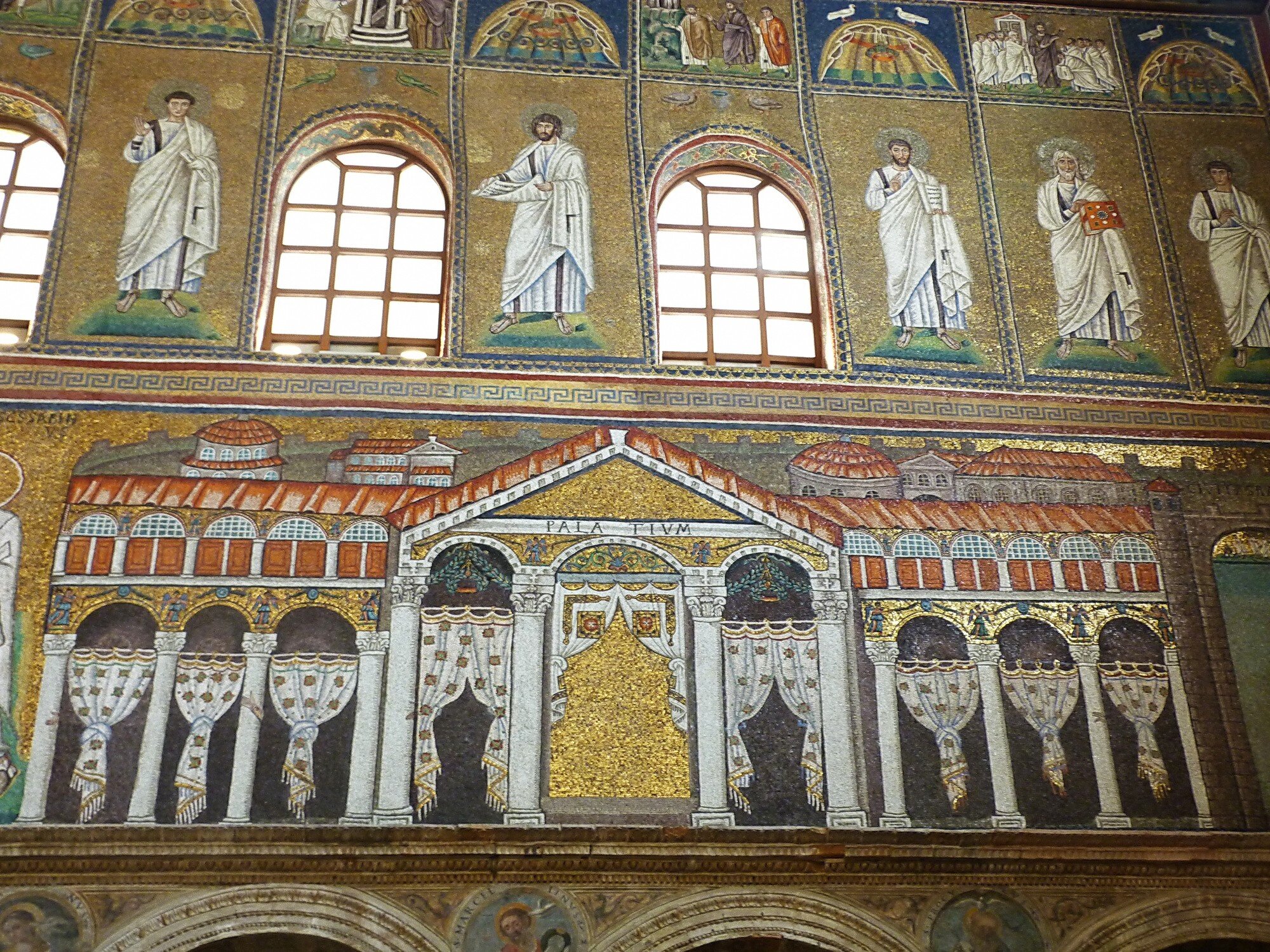 Interior of the Basilica of St Apollinare Nuovo
481641456
Saint, Byzantine, Tourism, Building Exterior, Arcade, Basilica, Art, Mosaic, Arch, History, Ancient, New, Italian Culture, Famous Place, Italy, Europe, Church, Apollinare, emilia, Ravenna, ...