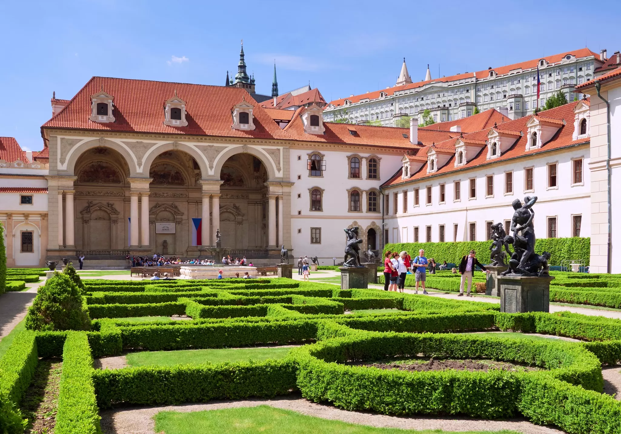 Wallenstein Garden in the Mala Strana district of Prague. Duncan Andison/Shutterstock