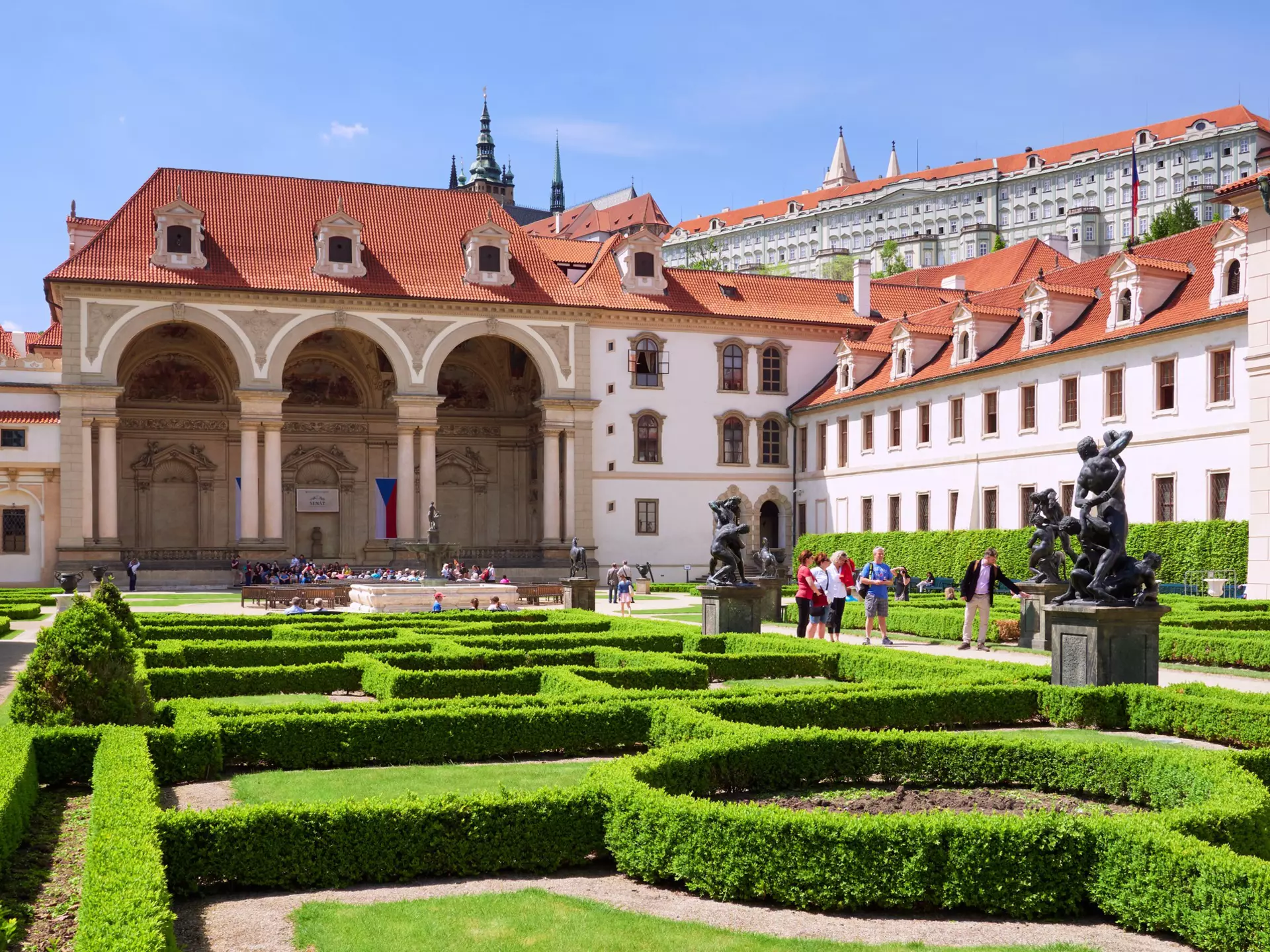 Wallenstein Garden in the Mala Strana district of Prague. Duncan Andison/Shutterstock